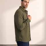 Overshirt, side view, full length