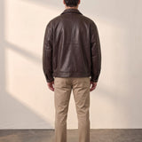 Oversized Bomber Jacket, back view, full length