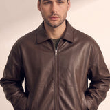 Oversized Bomber Jacket, close-up of the upper body