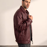 Oversized Bomber Jacket, side view, full length