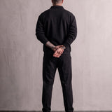 Oversized Polo Shirt, back view, full length
