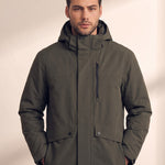 Parka, close-up of the upper body