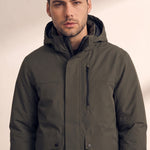 Parka, close-up of the upper body