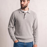 Polo Jumper, three-quarter view from the left, full length