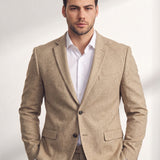 Slim Fit Suit, close-up of the upper body