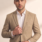 Slim Fit Suit, close-up of the upper body