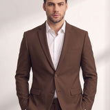 Slim Fit Suit, close-up of the upper body