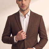 Slim Fit Suit, close-up of the upper body