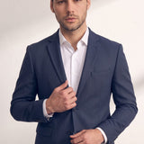 Slim Fit Suit, close-up of the upper body