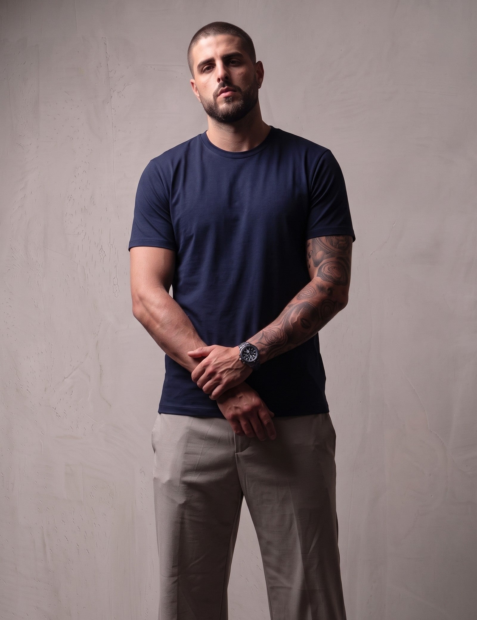 Slim T-Shirt, front view, full length