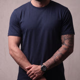 Slim T-Shirt, close-up of the upper body