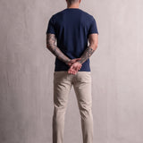 Slim T-Shirt, back view, full length