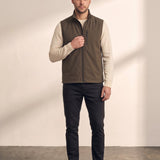 Softshell Gilet, side view, full length