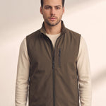 Softshell Gilet, close-up of the upper body