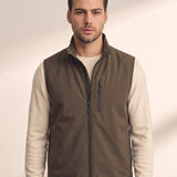 Softshell Gilet, close-up of the upper body