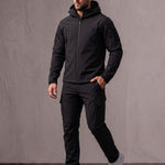 Softshell Set, three-quarter view from the right, full length