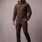 Softshell Set, three-quarter view from the right, full length