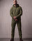 Softshell Set in Olive Green, front view, full length