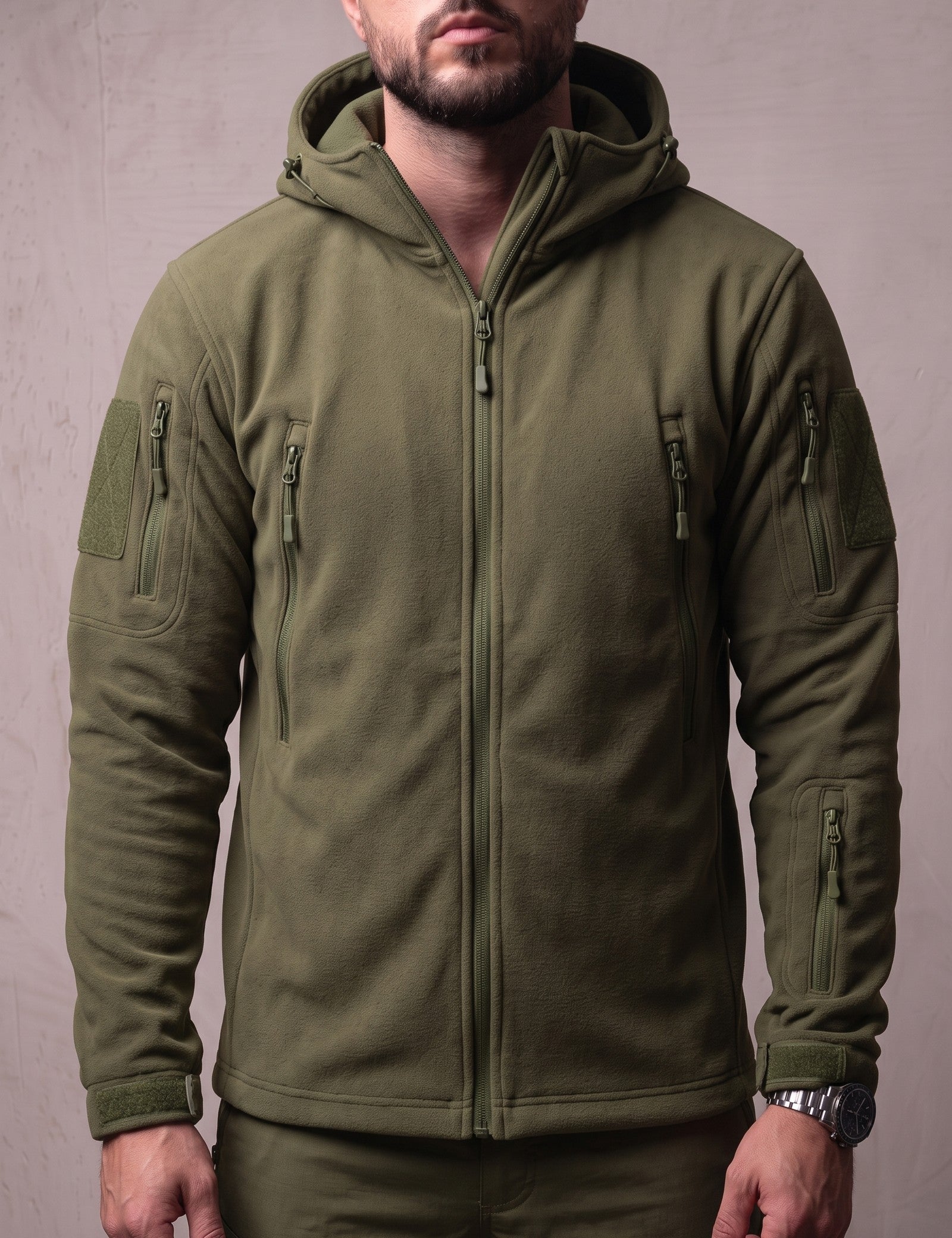 Softshell Set, close-up of the upper body