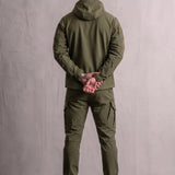 Softshell Set, back view, full length