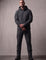 Softshell Set in Dark Grey, front view, full length