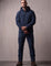 Softshell Set in Navy Blue, front view, full length