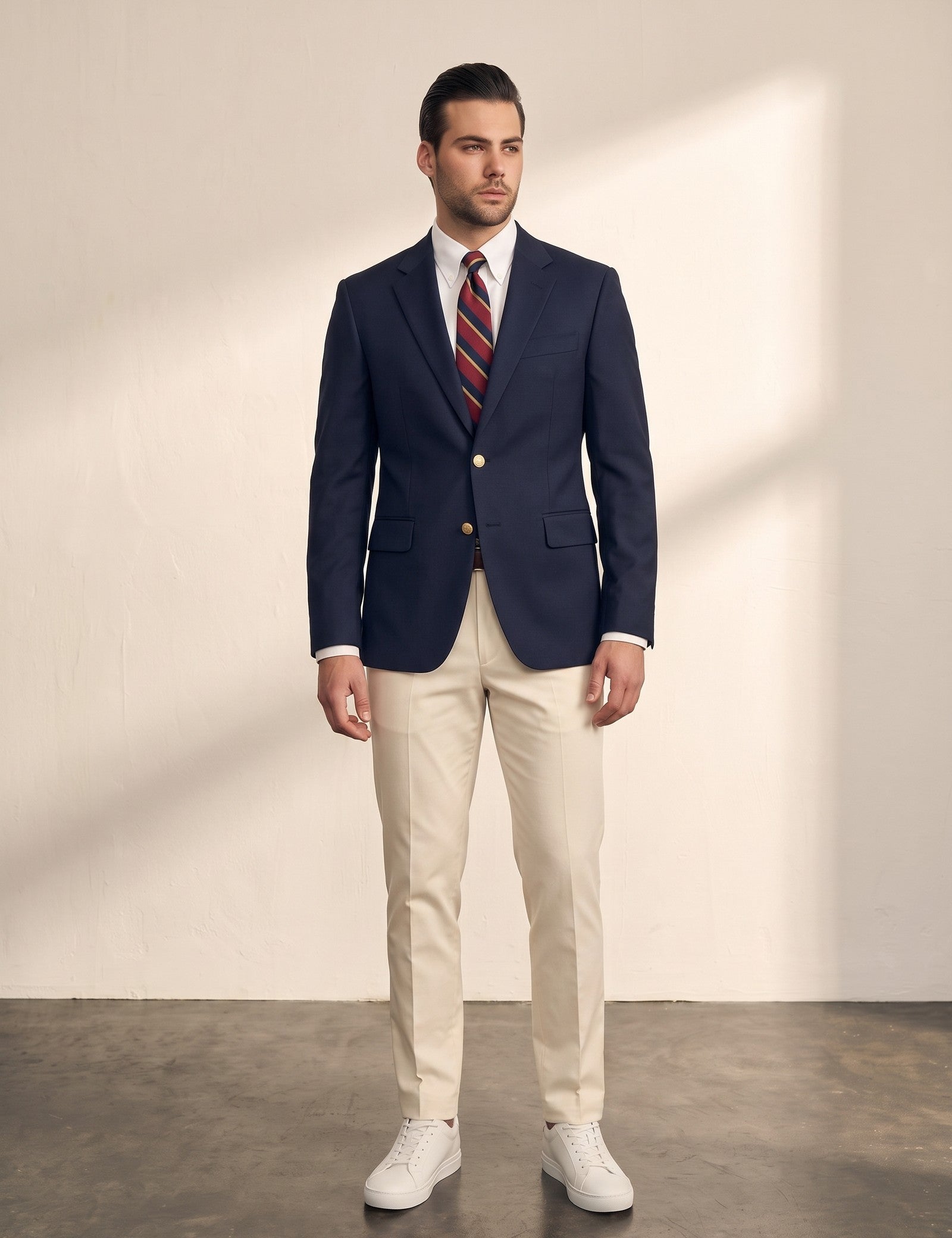 Tailored Blazer, front view, full length