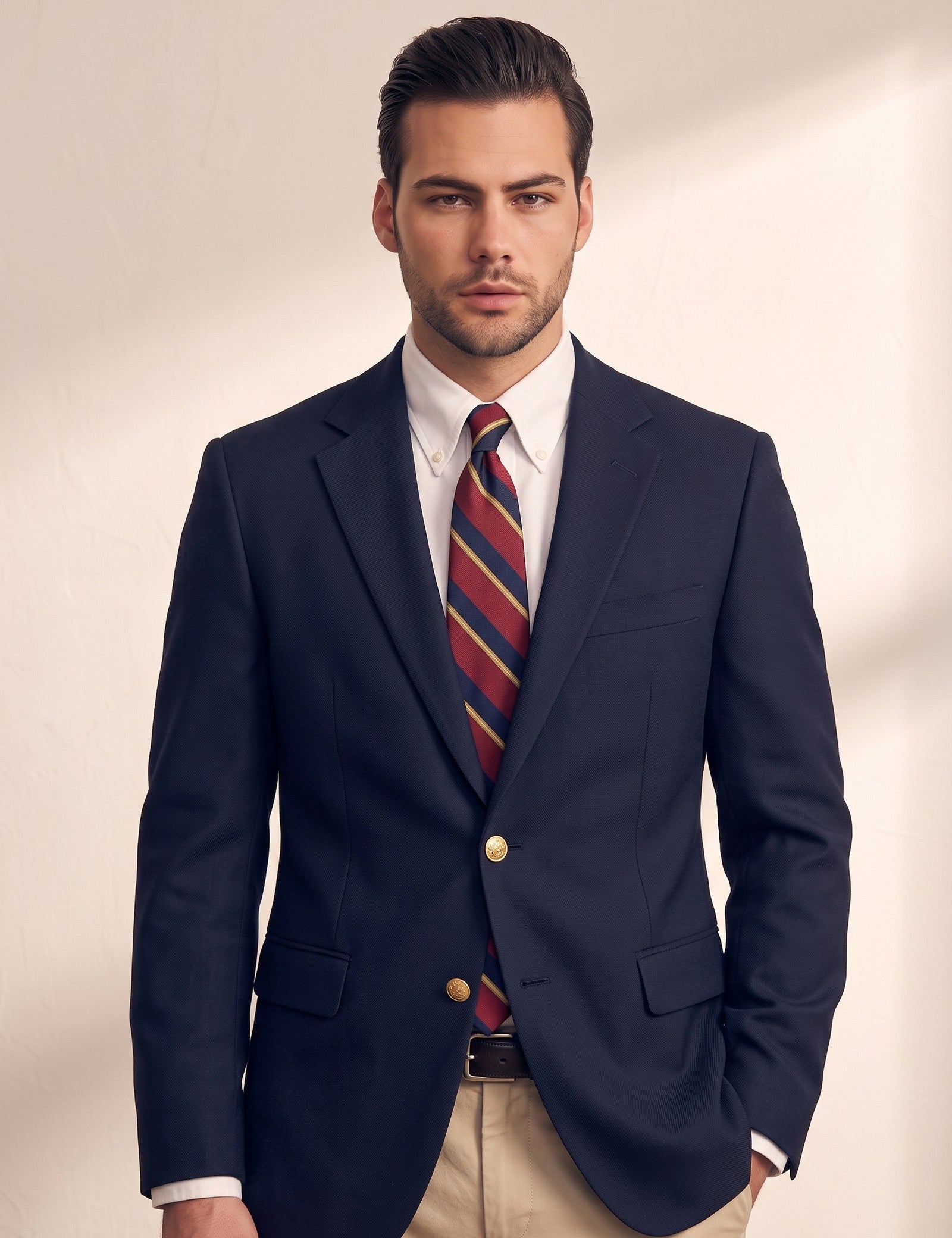 Tailored Blazer, close-up of the upper body