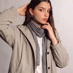 Trench Coat, close-up of the upper body