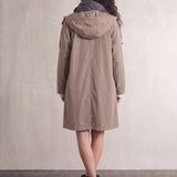 Trench Coat, back view, full length