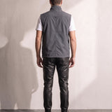 Utility Gilet, back view, full length