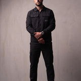 Utility Overshirt, front view, full length