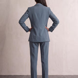 Women's Suit Set, back view, full length