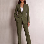 Women's Suit Set, back view, full length