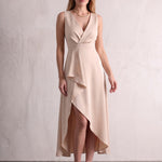 Wrap Dress, front view, full length