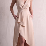 Wrap Dress, close-up of the upper body