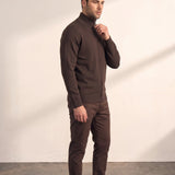 Zip-Up Cardigan, side view, full length