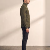 Zip-Up Cardigan, side view, full length
