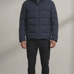 Men's Heavyweight Down Puffer Jacket - Navy