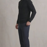 Men's Fine Gauge Knitted Polo Shirt