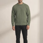 Draycott C. Crewneck Sweater in olive green, video