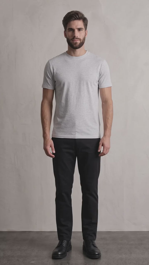 Men's Regular Fit Cotton Stretch T-Shirt
